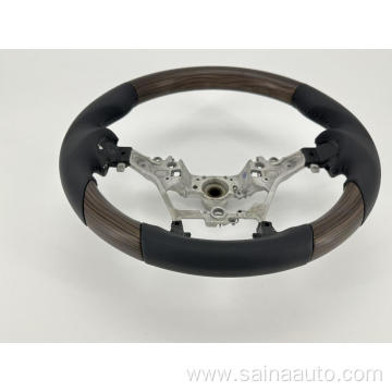 car interior steering wheel